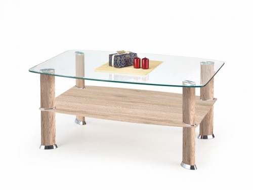 Журнальний столик Astra Дуб Сан Ремо 100/63/45 см HALMAR